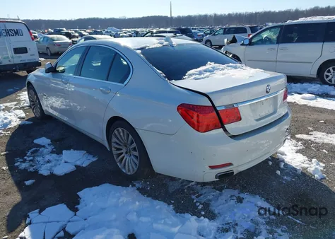 2012 BMW 750I xDrive from USA, damaged, VIN WBAKC6C54CC397187